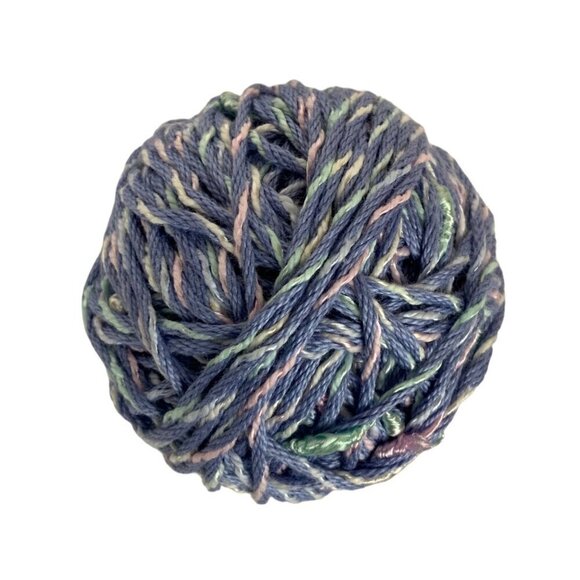 Cascade Yarns Rio Lot 10 Balls Blue No 0246 Cotton Viscose Made in Brazil - Picture 2 of 4